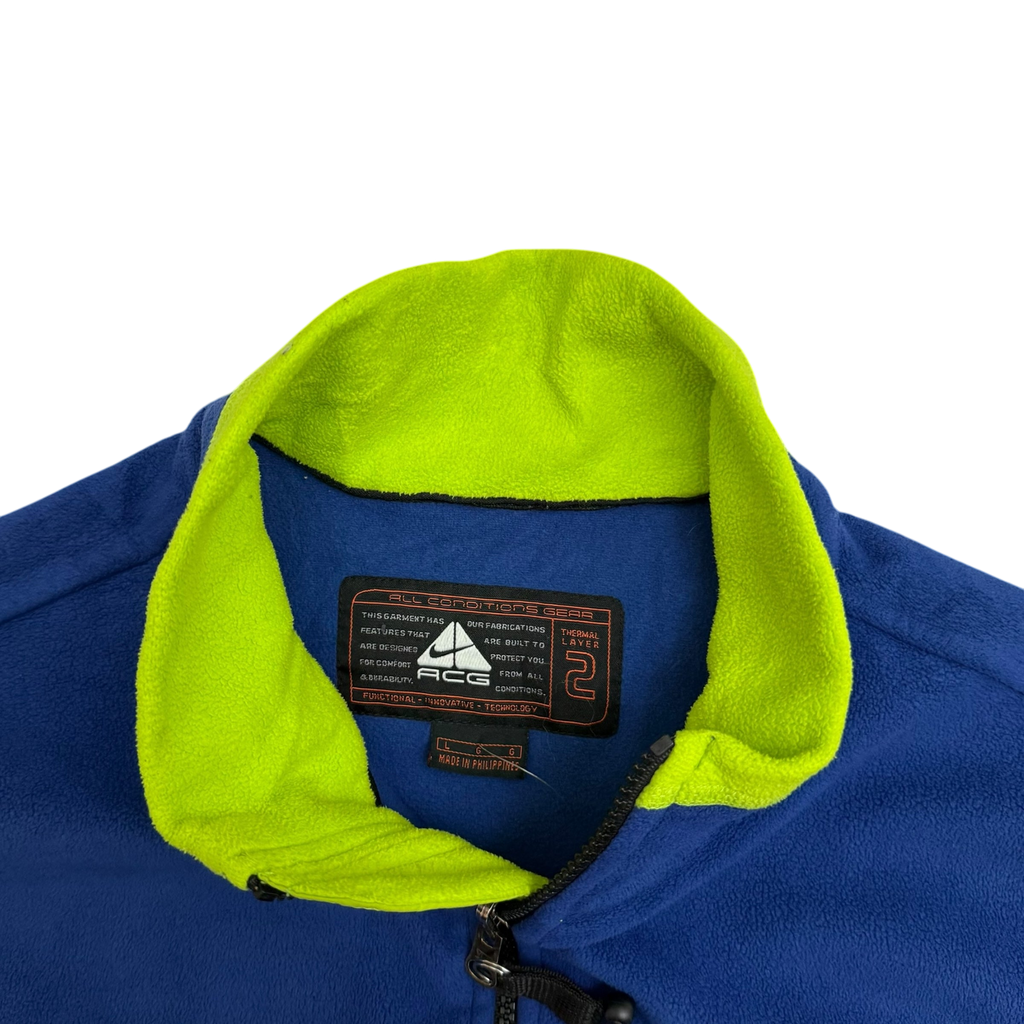 Nike ACG 00s Polartec Vest Blue (Size L)