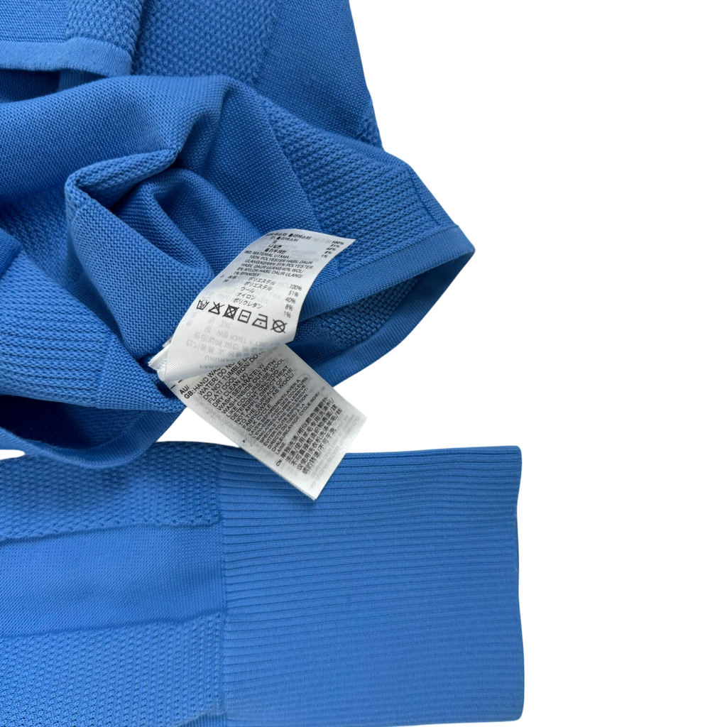 Wales Bonner x Adidas Knit Long Sleeve Football Shirt Blue / Cream (Size XL)