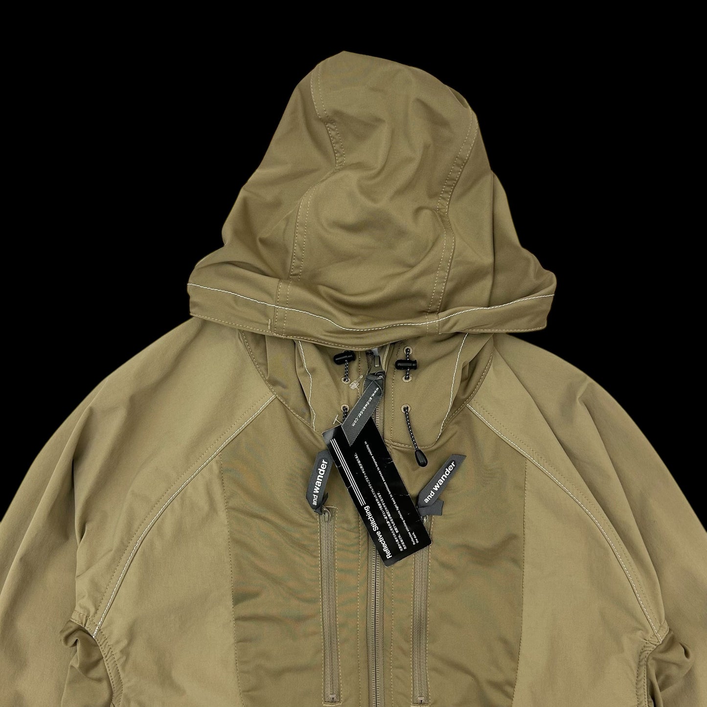 And Wander Trek 2 Jacket Beige(Fits M/L)