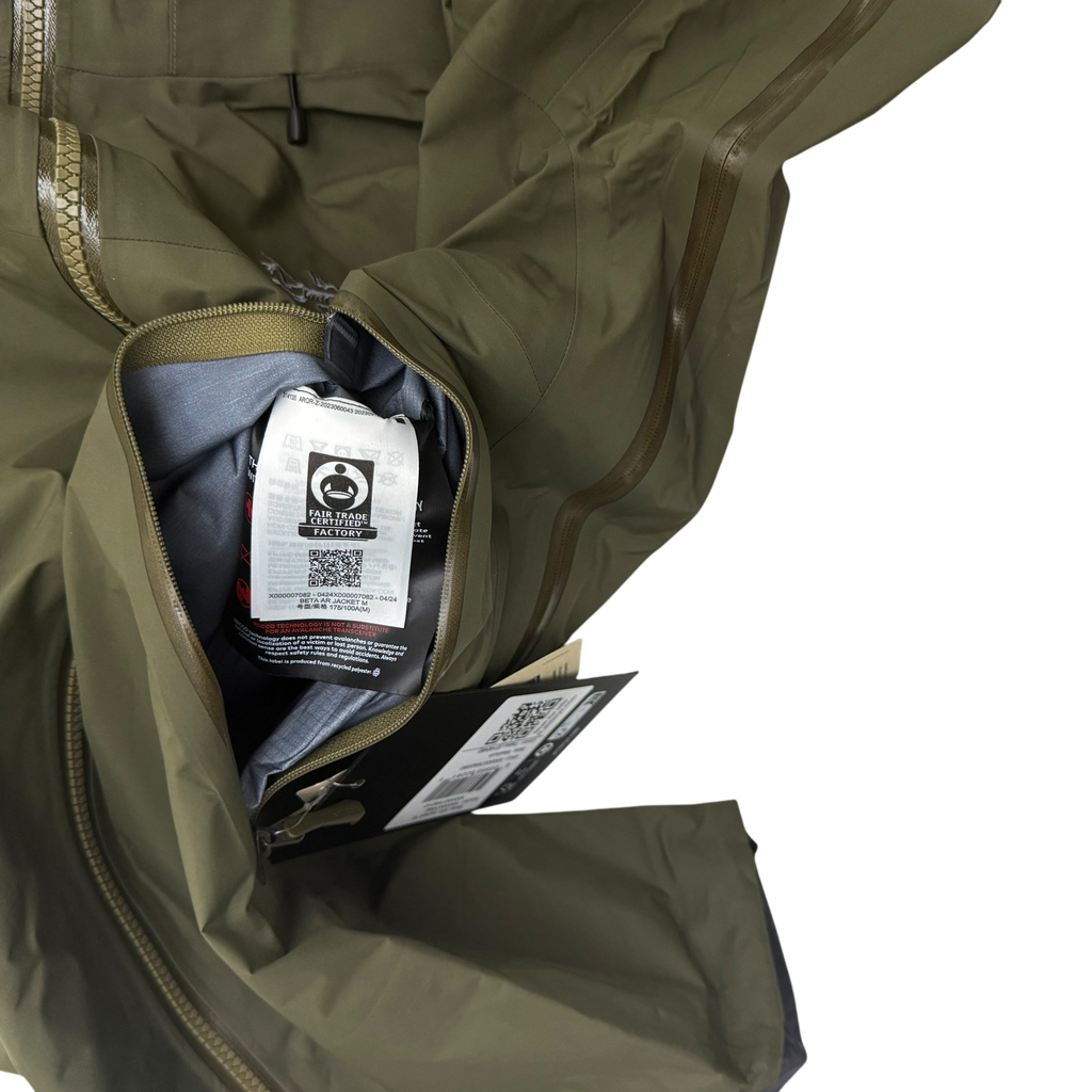 Arc'teryx Beta AR Gore-Tex Pro Jacket ‘Tatsu’ Green (Size M)