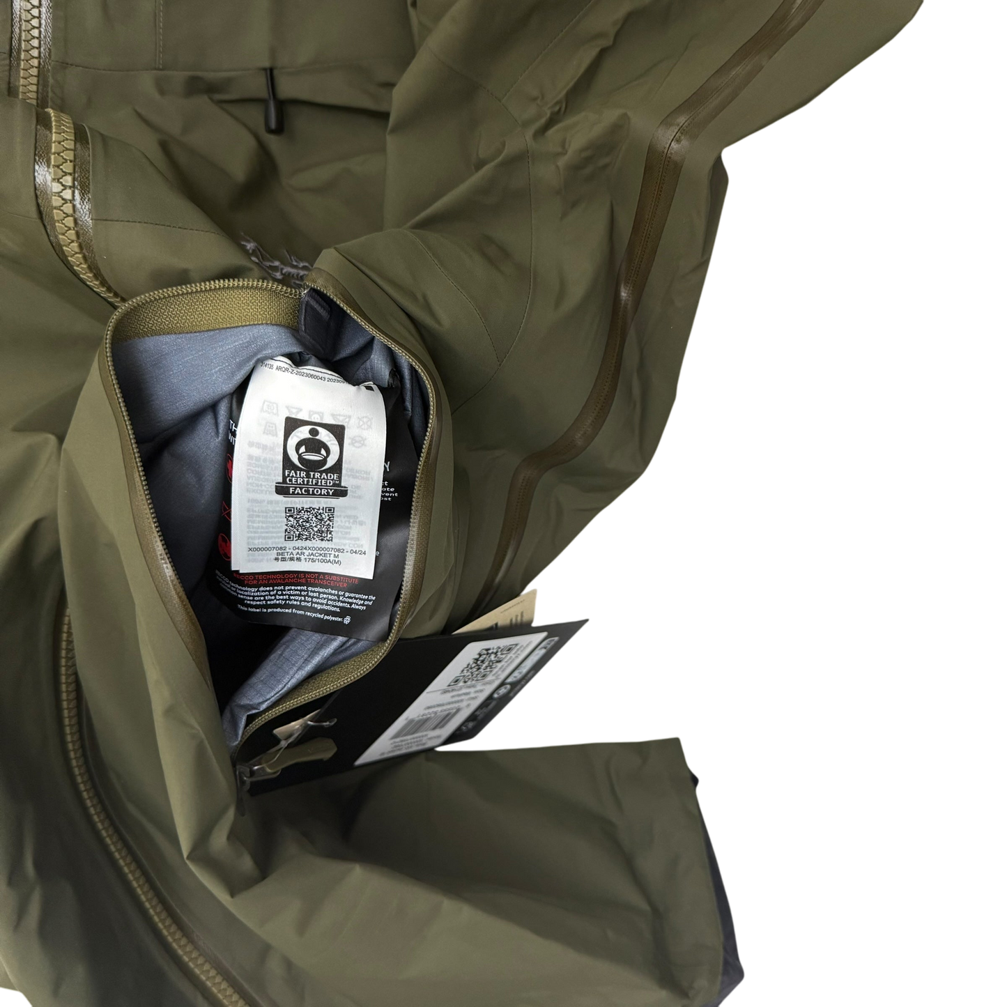 Arc'teryx Beta AR Gore-Tex Pro Jacket ‘Tatsu’ Green (Size M)