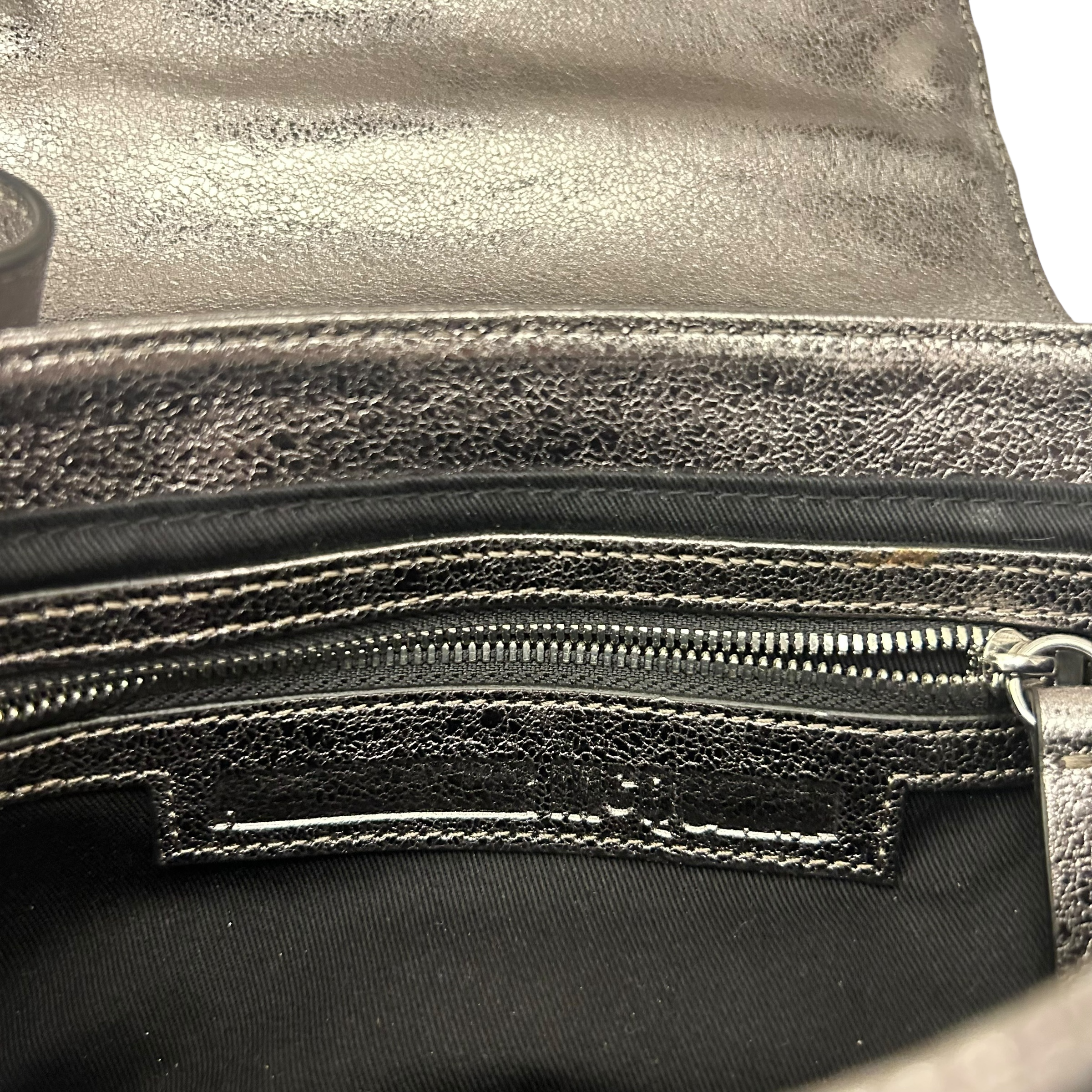 MCQ BY Alexander McQueen
Mini Loveless Metallic-leather Cross-body Bag