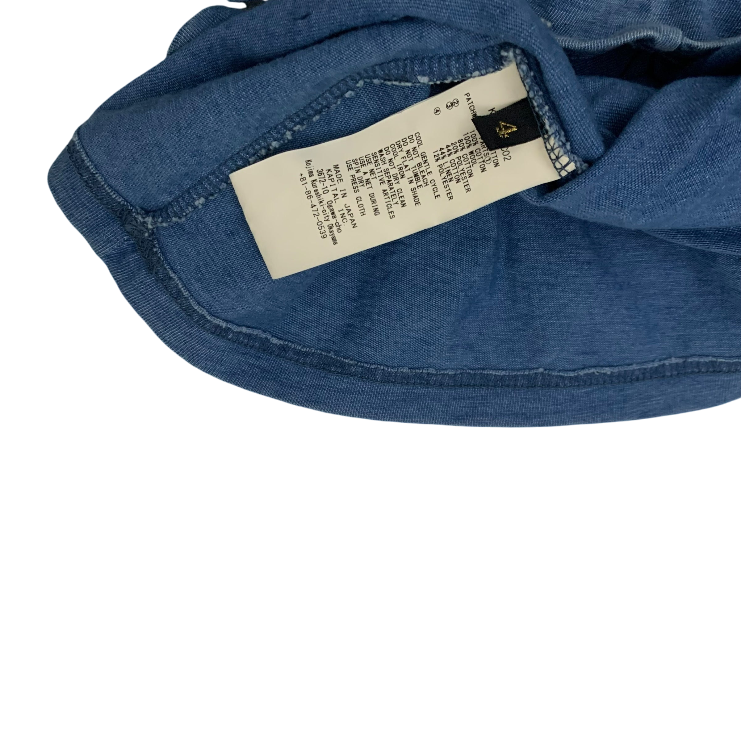 Kapital Nomad Patch IDG
Jersey Hippie Tee Blue