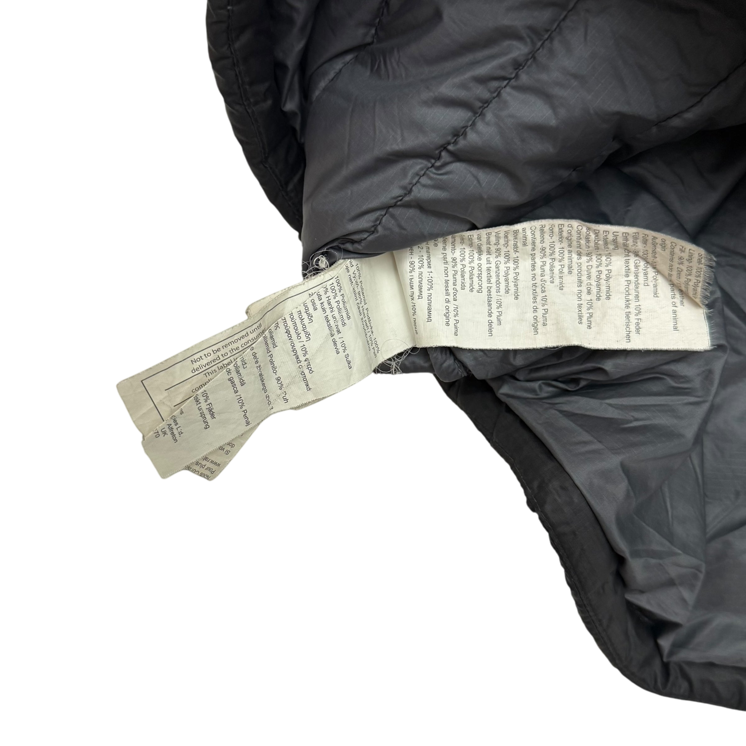 Rab Pertex Microlight Alpine Down Jacket Black (Size L)