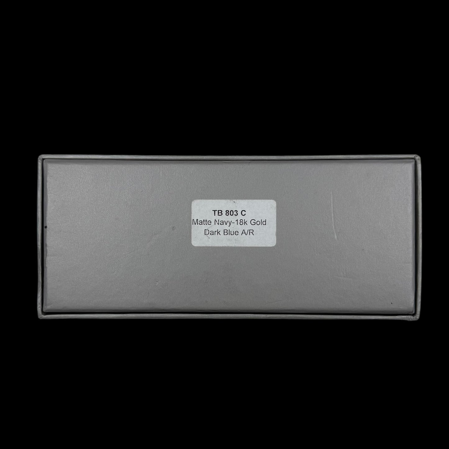 Thom Browne New York Square Sunglasses Navy/Gold