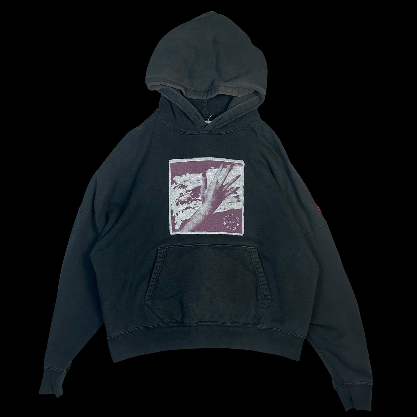 Cav Empt Signal Process Hoodie Black (Fits M/L)