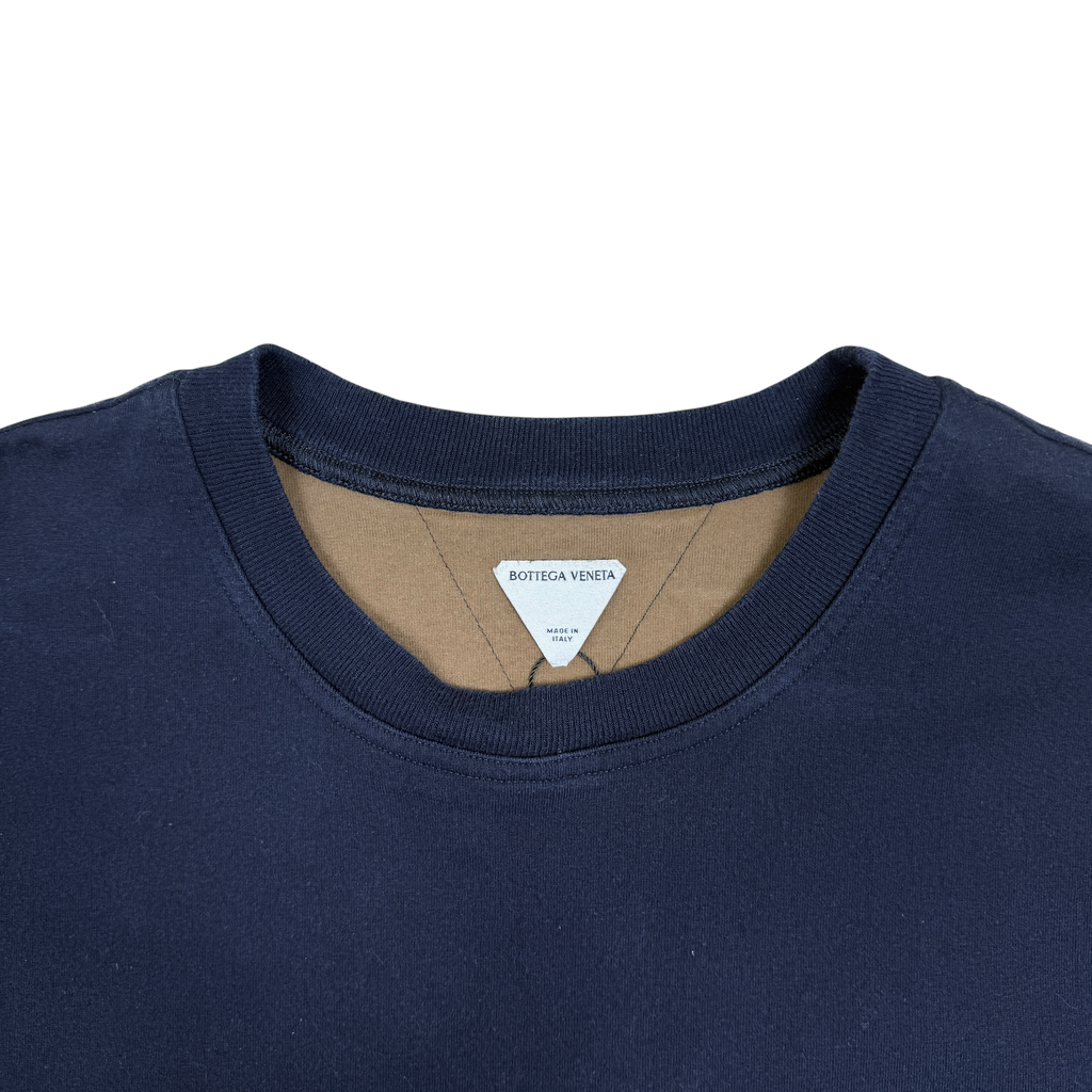 Bottega Veneta Double Layer T-Shirt Navy (Size XL)