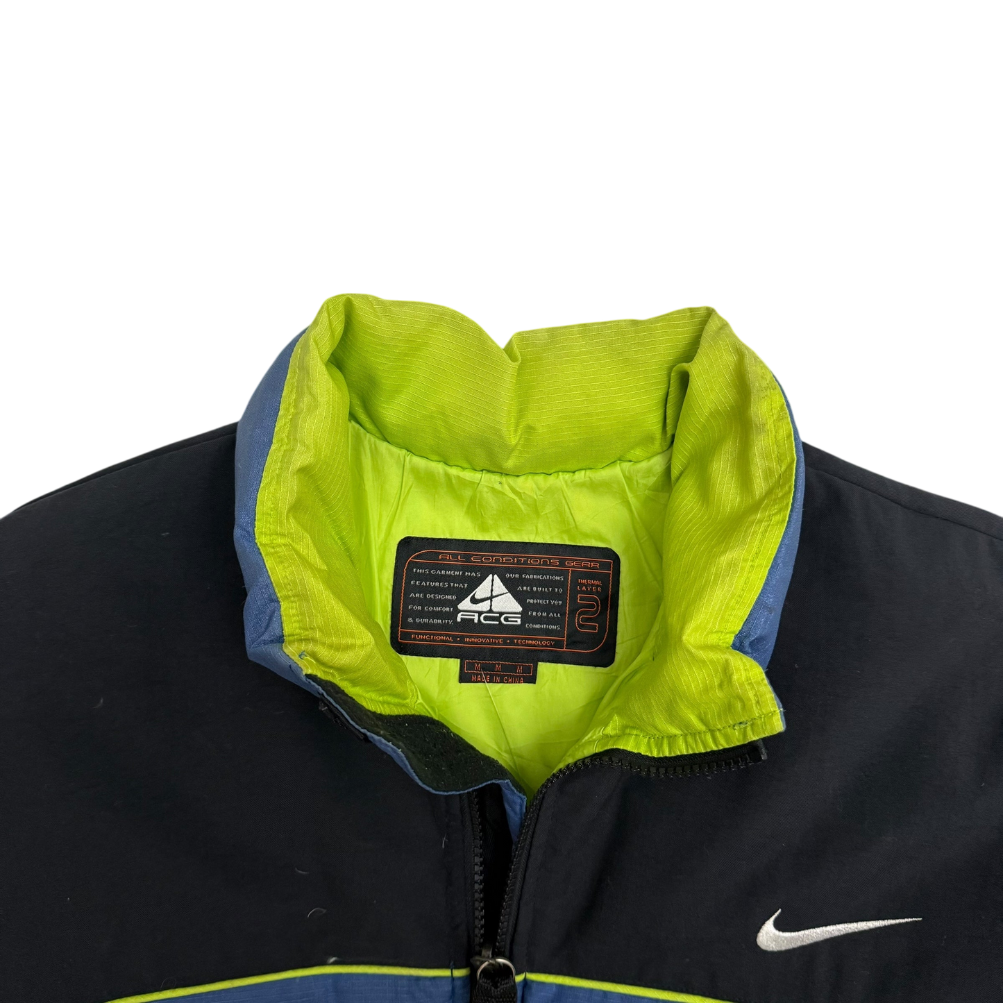 Nike ACG 00s Puffer Jacket Blue/Black (Fits M-L)