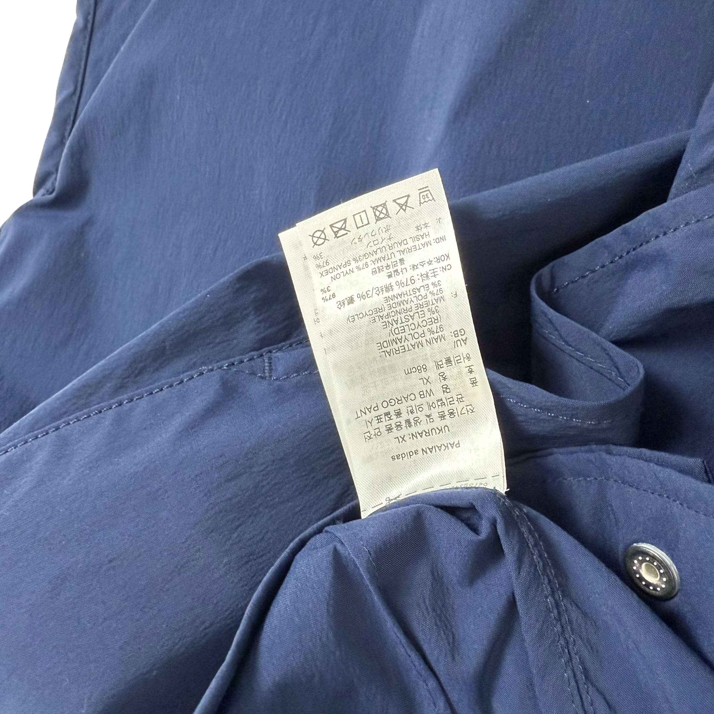 Wales Bonner x Adidas Statement Cargo Pants Navy (Fits L-XL)