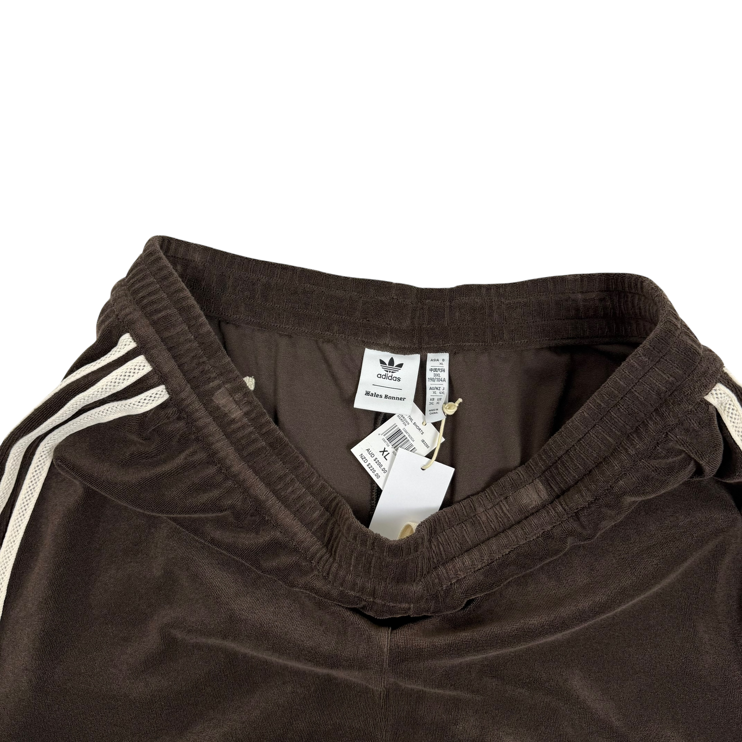 Wales Bonner x Adidas Towel Shorts Brown (Size XL)