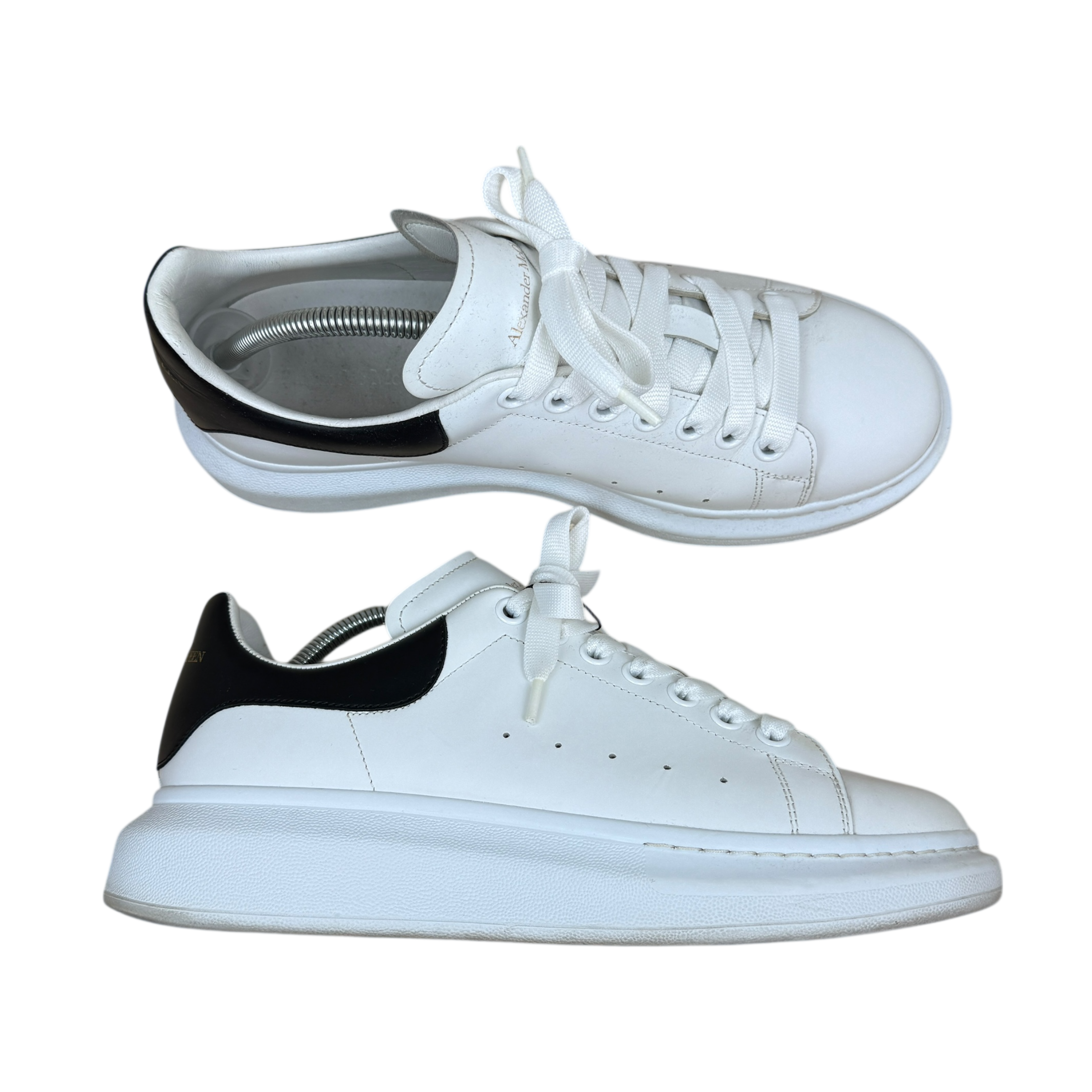 Alexander McQueen Oversized Leather Sneakers White (US9/EU42)