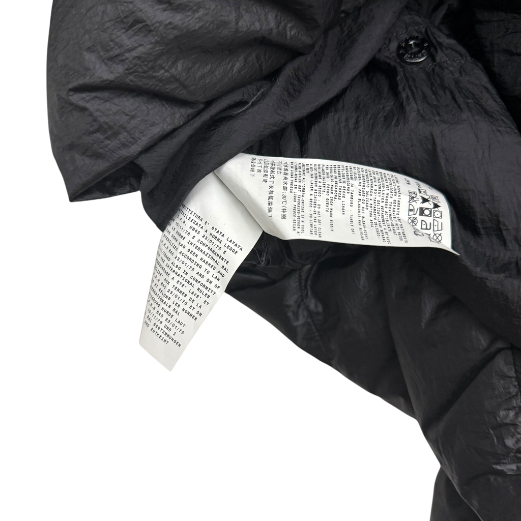 Stone Island AW11 Garment-Dyed Down Puffer Jacket Black (Size L)