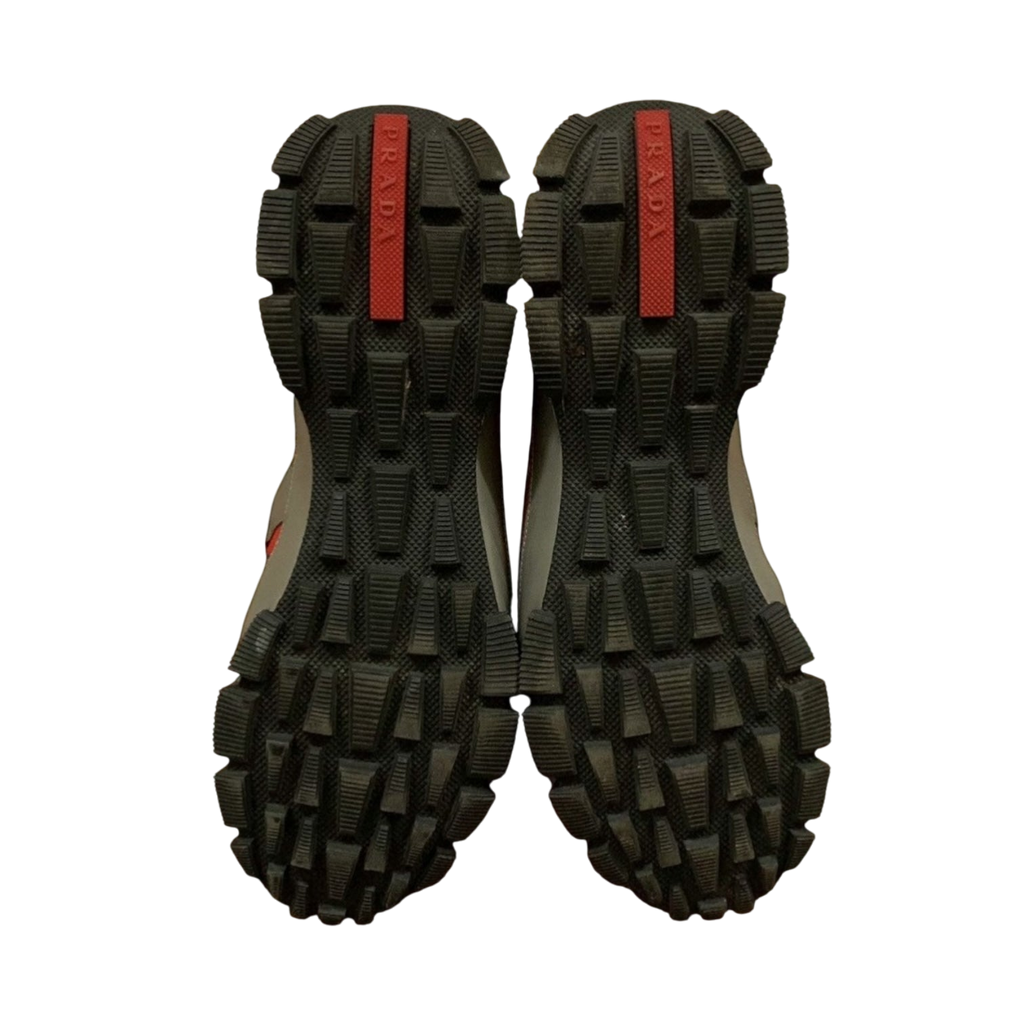 Prada SS18 Crossection Knit Sneaker Red (fits US10-11)