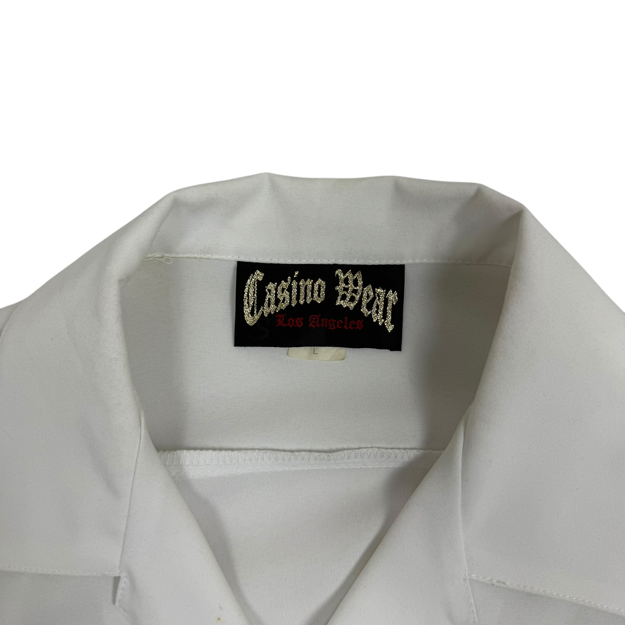 Casino Wear Los Angeles 00s Short Sleeve Shirt (Size L)