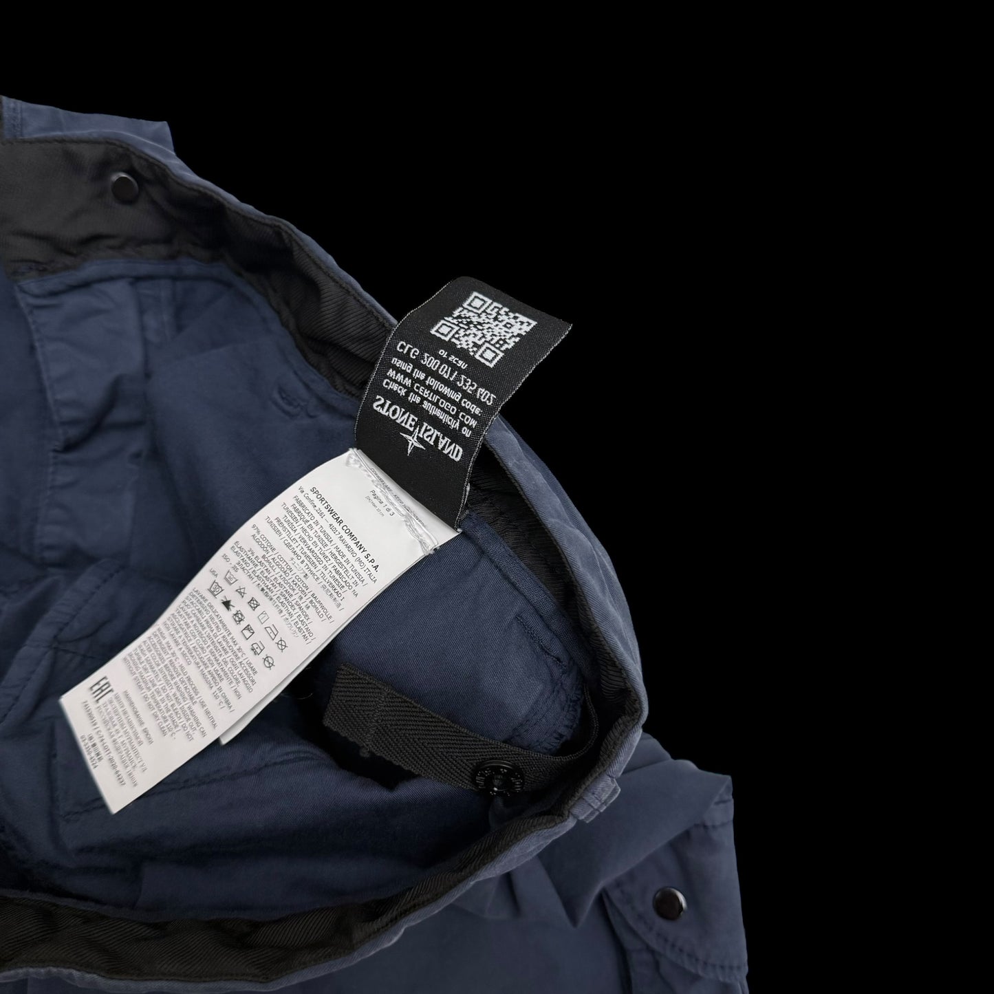 Stone Island Type RE-T Cargo Pants Navy (Size 34”)