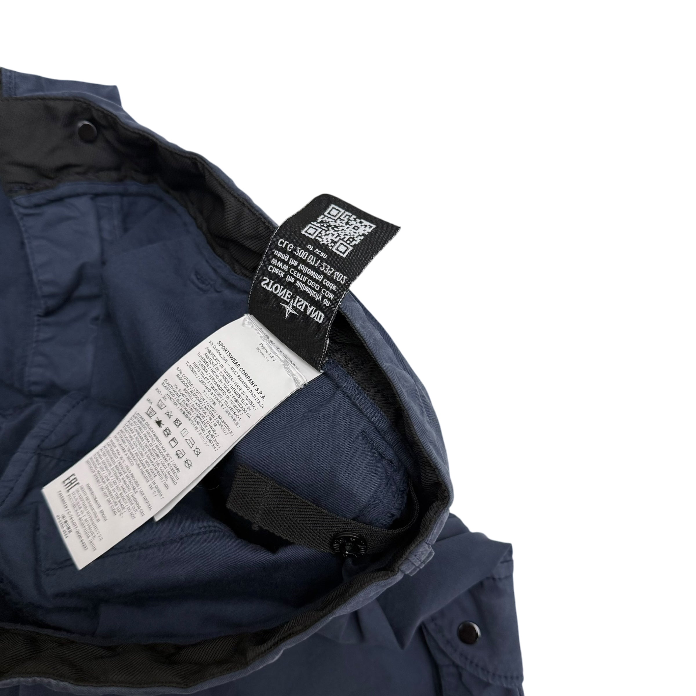 Stone Island Type RE-T Cargo Pants Navy (Size 34”)