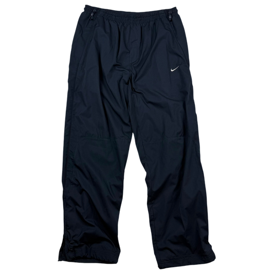 Nike 00s Embroidered Logo Navy Track Pants (part of set) (Size L)