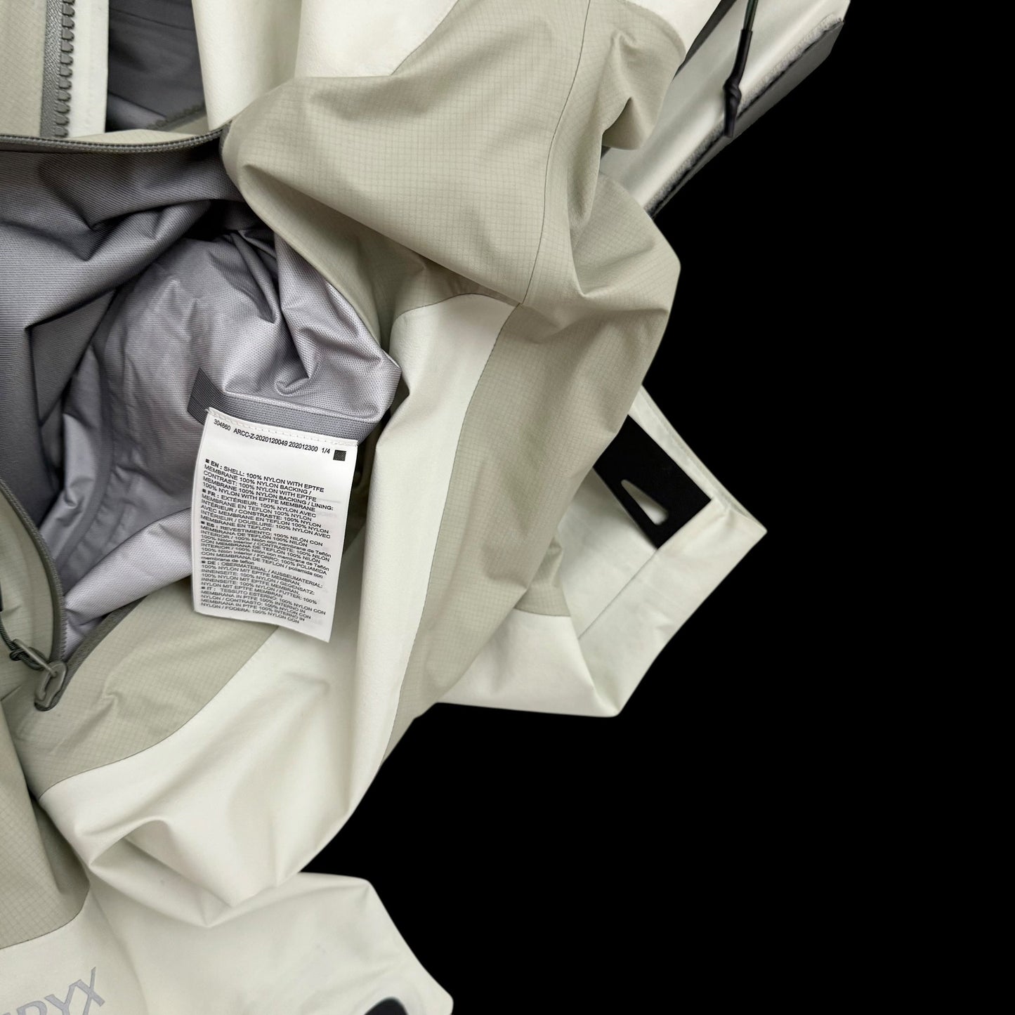 Arc'teryx System A Gen 1 Dume Jacket Cream (Size L)