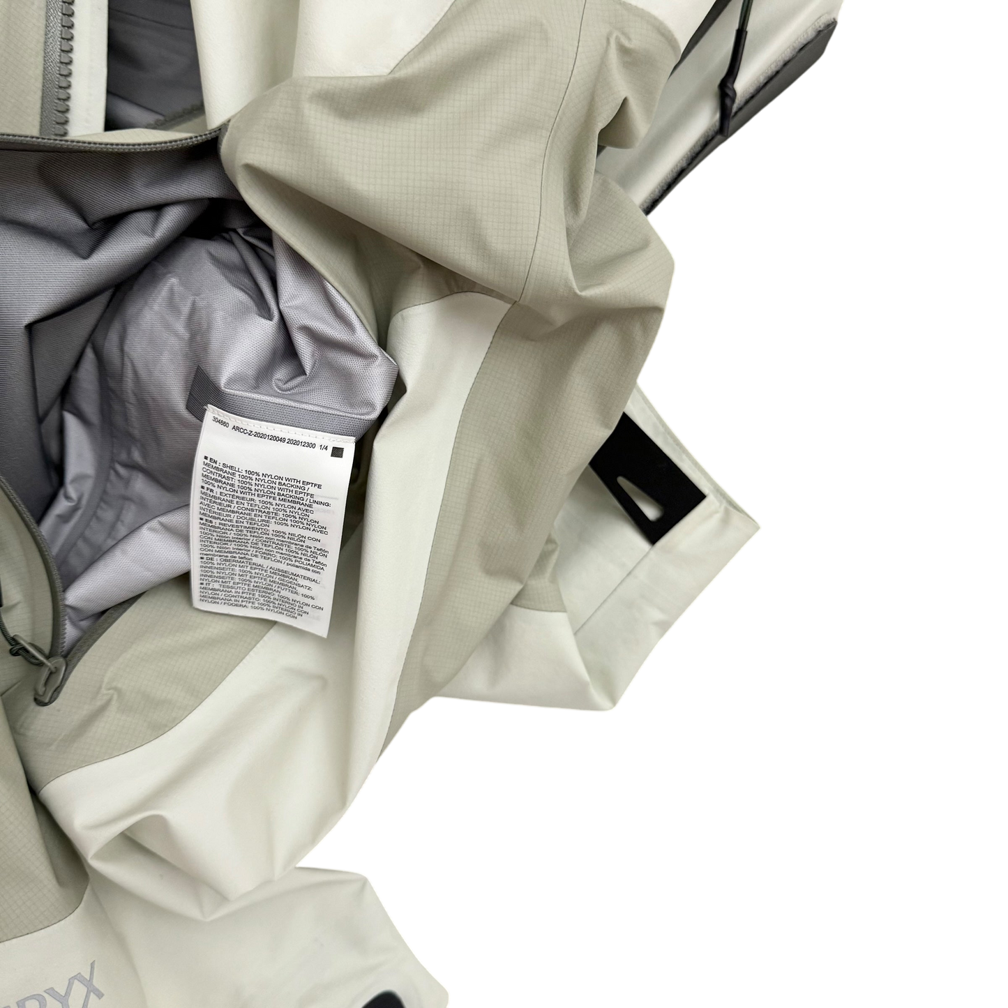 Arc'teryx System A Gen 1 Dume Jacket Cream (Size L)