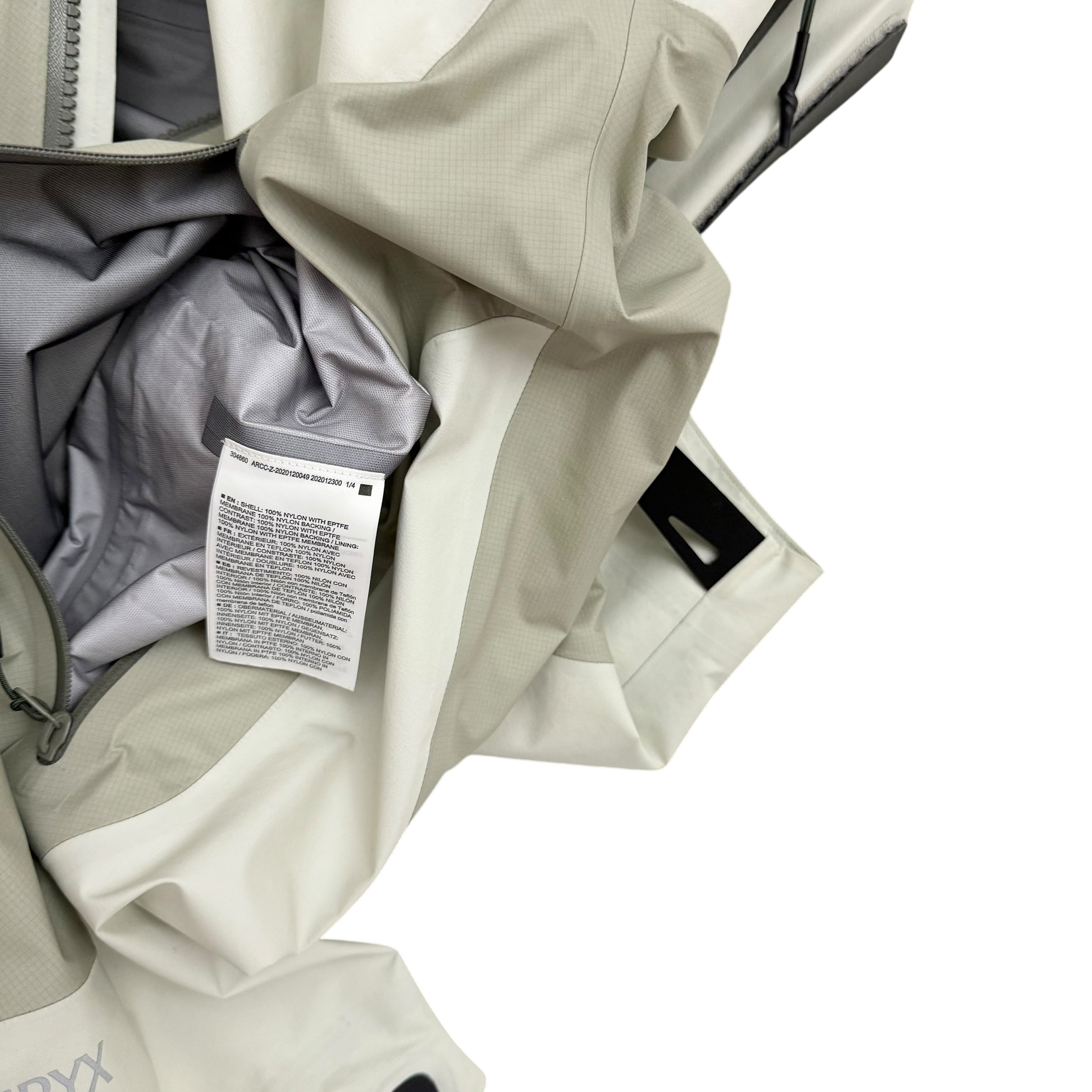 Arc'teryx System A Gen 1 Dume Jacket Cream (Size L)