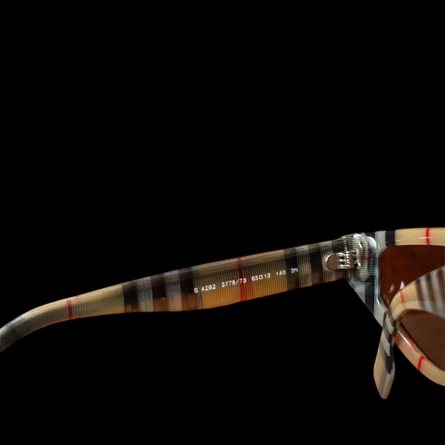 Burberry Nova Check Cat Eye Sunglasses