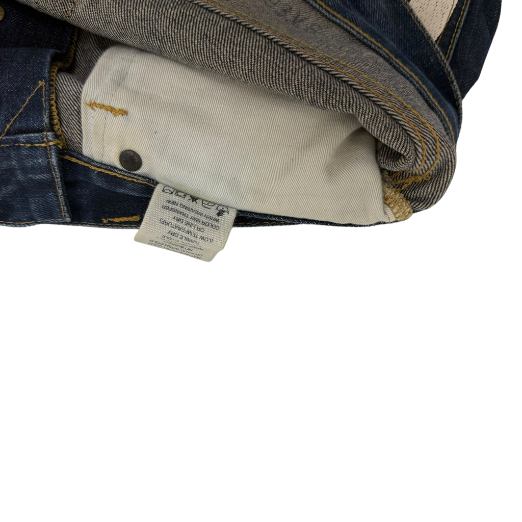 Evisu White Seagull Print Jeans (Size 32")