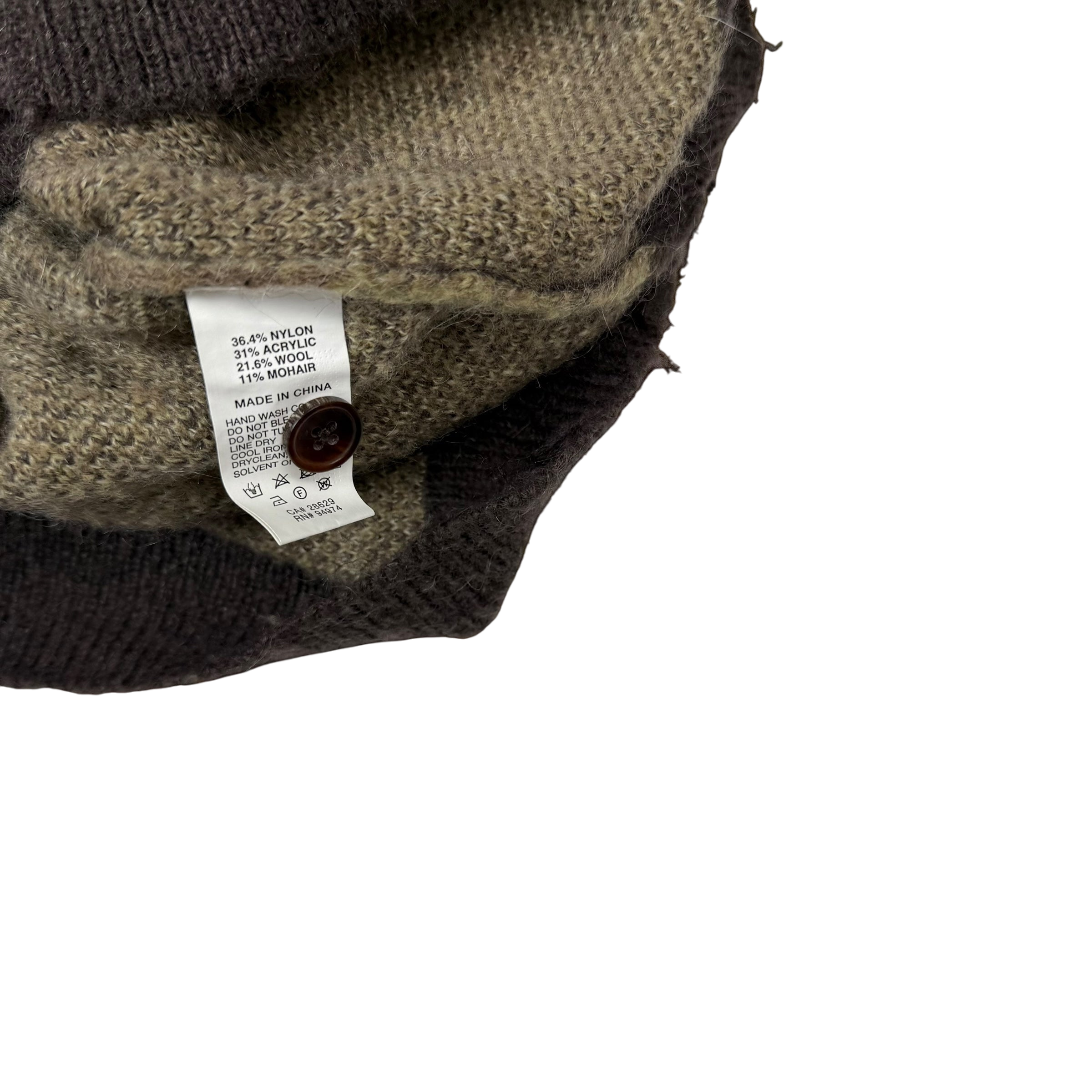 Stussy AW21 Wobbly Check Knit Vest (Size S)