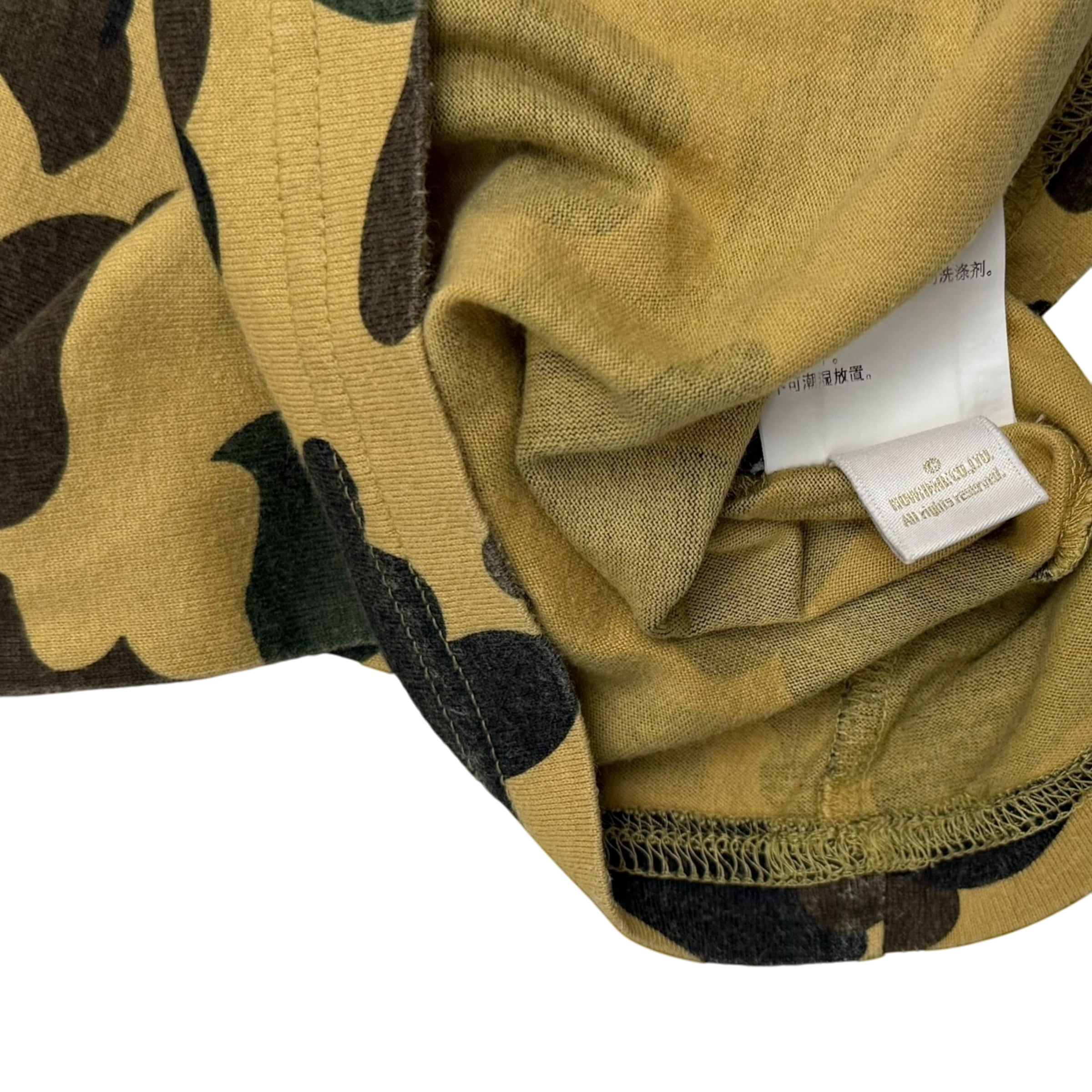 BAPE (A Bathing Ape) SS21 1st Camo College T-Shirt (Size M)