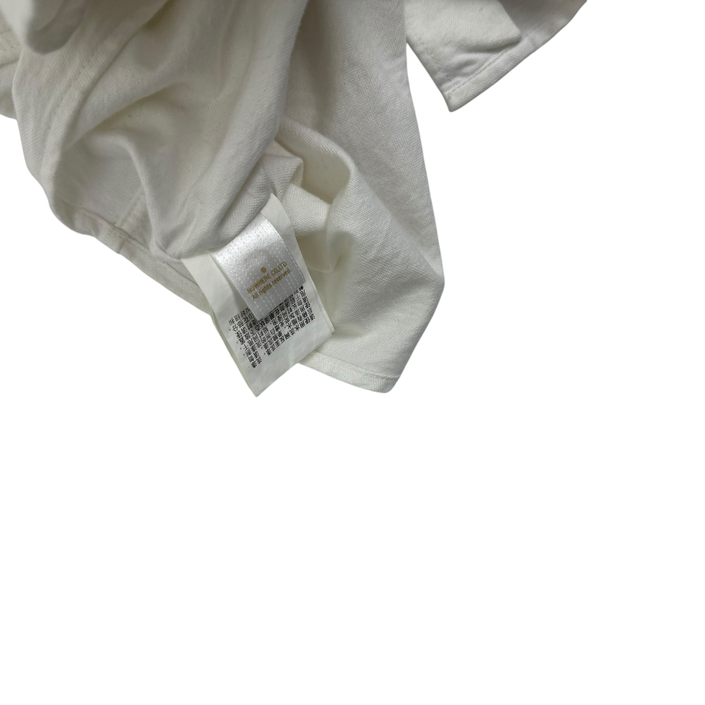 A Bathing Ape (Bape) Busy Works Transit Authority Shirt White (Fits L-XL)