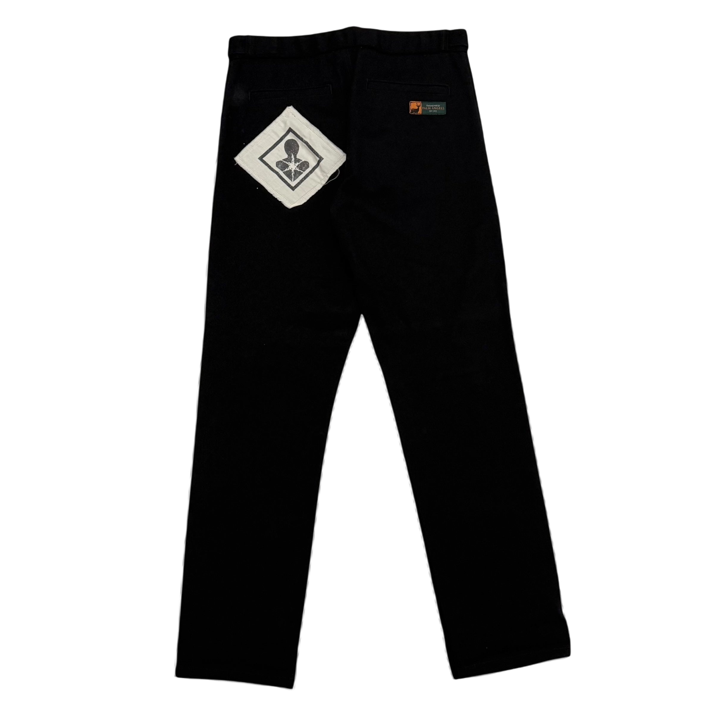 Palm Angels Corduroy Patchwork Pants Black (Size M)