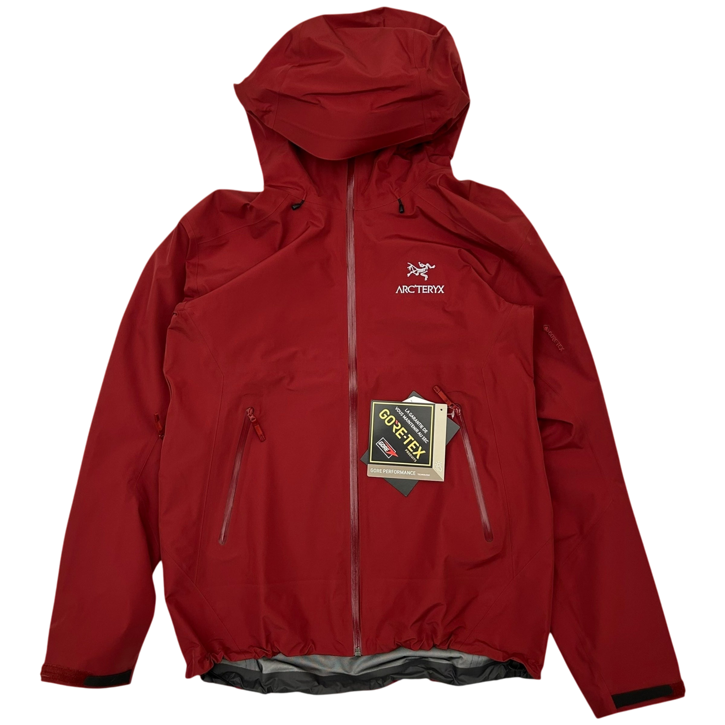 Arc'teryx Beta LT Goretex Jacket ‘Bordeaux Red’ (Red) (Size L)