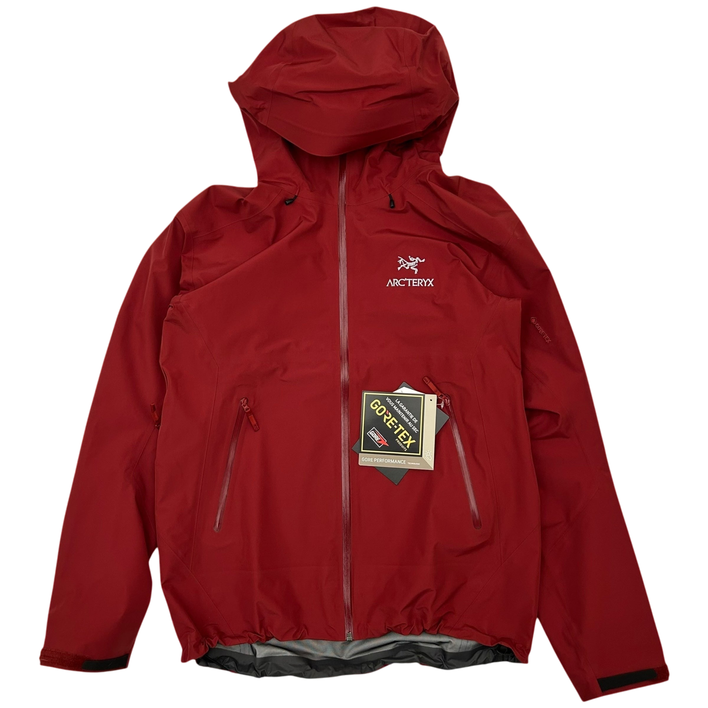 Arc'teryx Beta LT Goretex Jacket ‘Bordeaux Red’ (Red) (Size L)