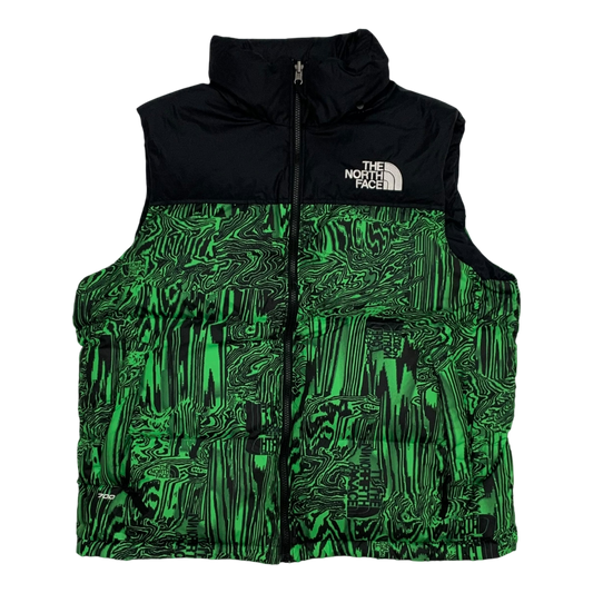 The North Face 1996 Retro Nuptse 700 Down Puffer Vest Digital Green/Black (Size L)