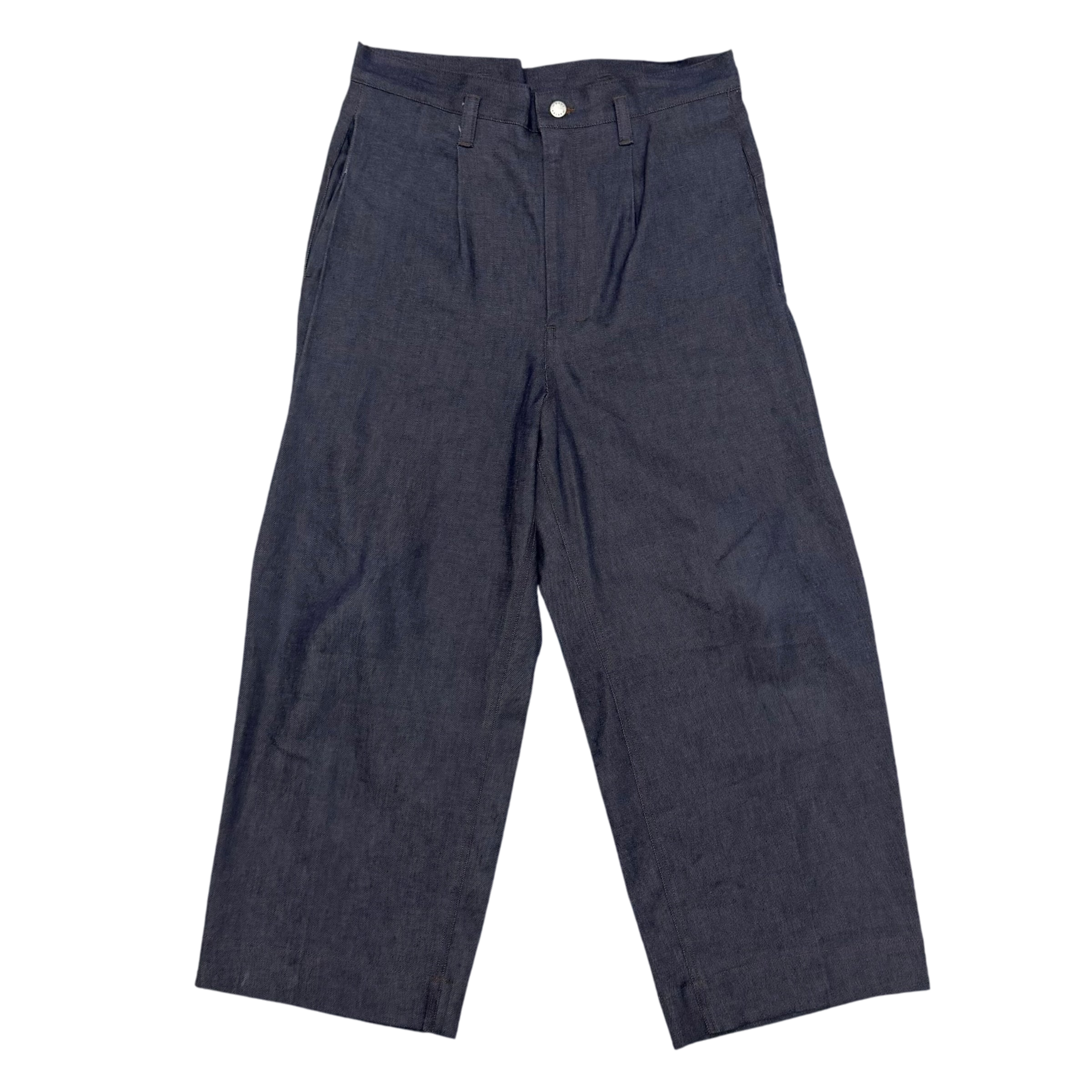 Shinya Kozuka Small Trades Pleated Wide-Leg Jeans (Size 32”)