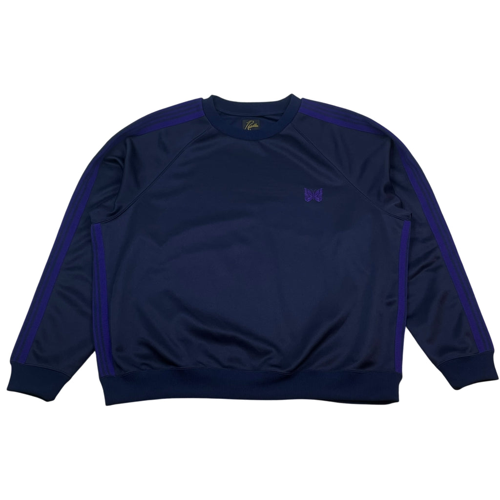Needles Poly Smooth Crewneck Sweatshirt Purple (Size L)