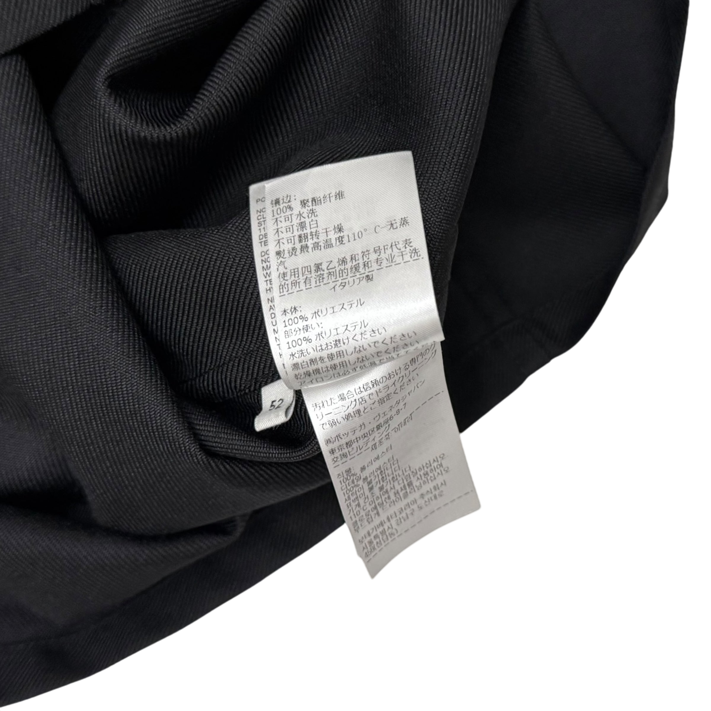 Bottega Veneta FW22 Over-Shirt /Jacket Black (fits L-XL)