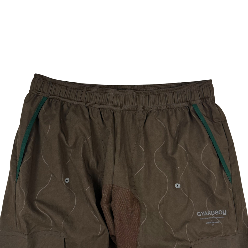 Nike x Undercover Gyakusou AW10 Technical Pants Brown/Green (Fits S-M)