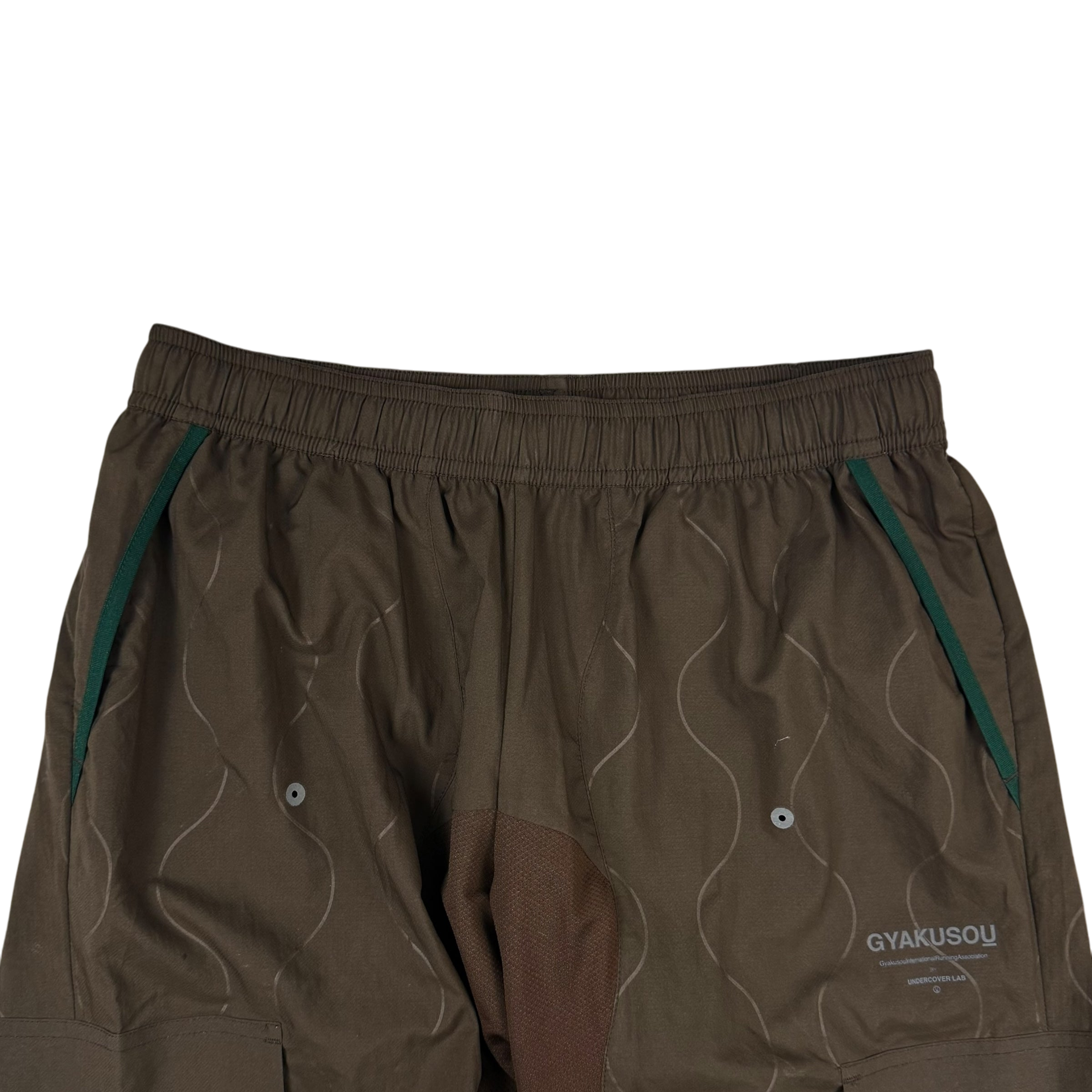 Nike x Undercover Gyakusou AW10 Technical Pants Brown/Green (Fits S-M)