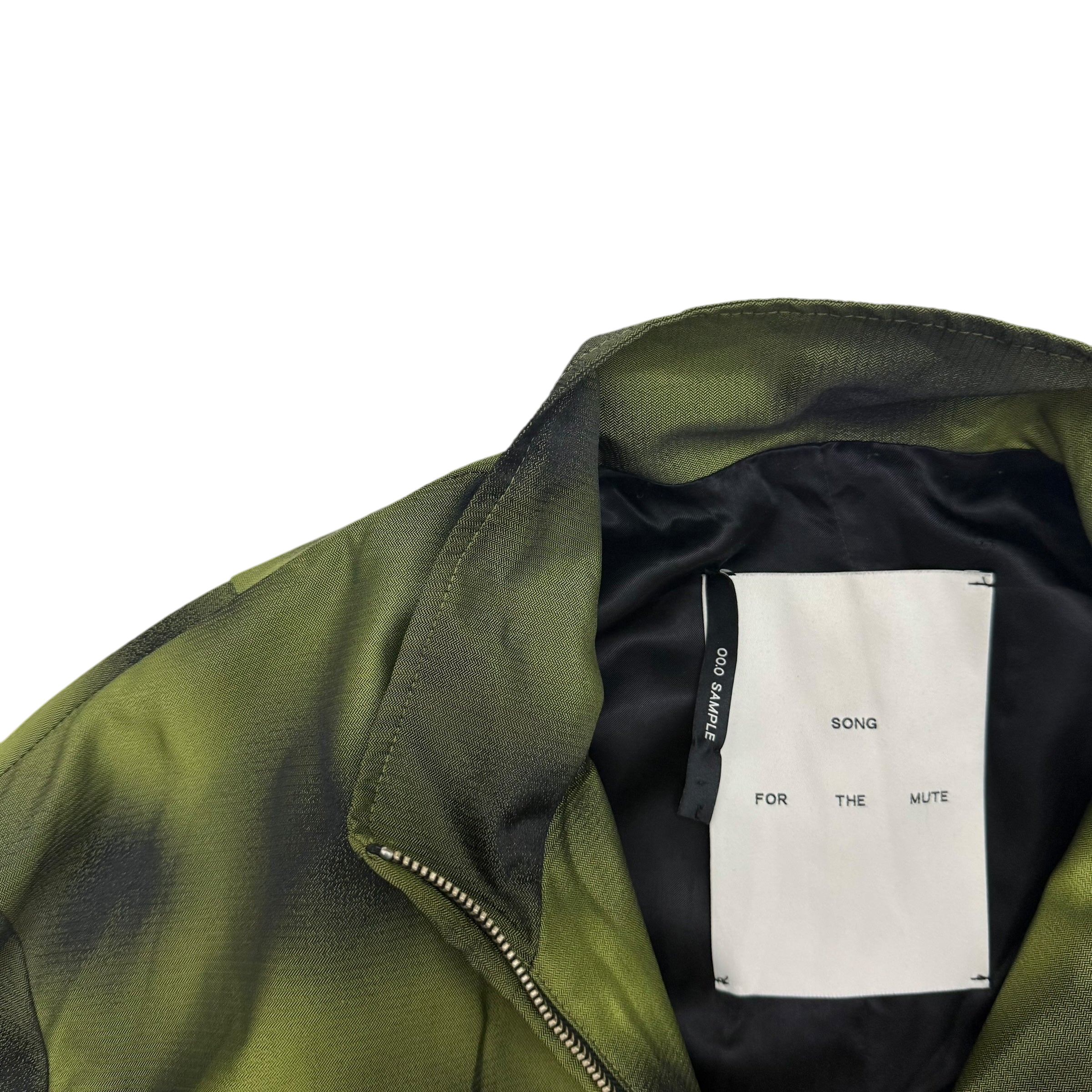 Song for the Mute SS22 Sample Les Olympiades Track Jacket Green / Black (fits M-L)