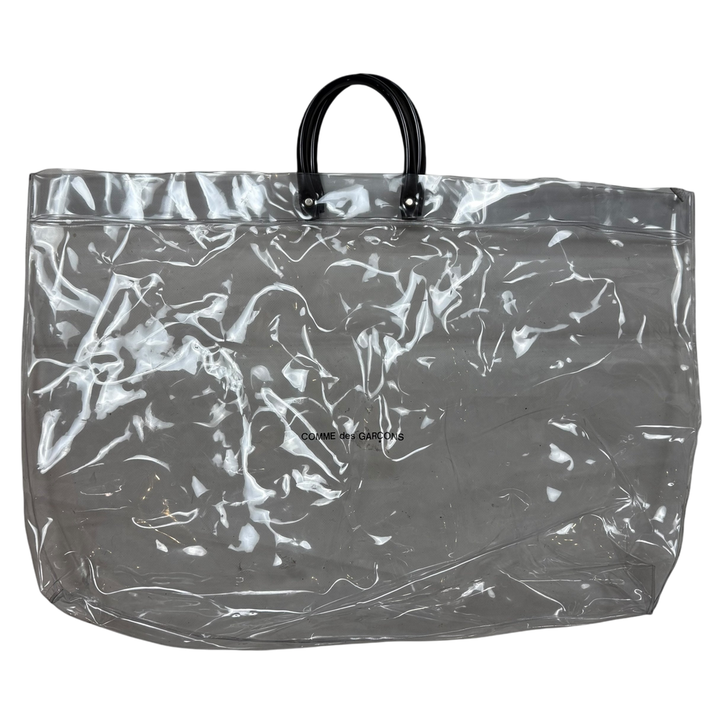 Comme des Garcons Clear Transparent Vinyl Tote Bag