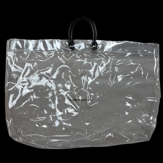 Comme des Garcons Clear Transparent Vinyl Tote Bag