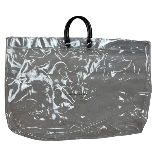 Comme des Garcons Clear Transparent Vinyl Tote Bag