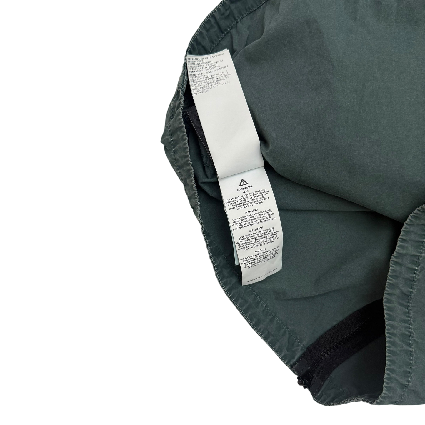 Stone Island Zip Up Overshirt Jacket Petrol Green (Size XL)