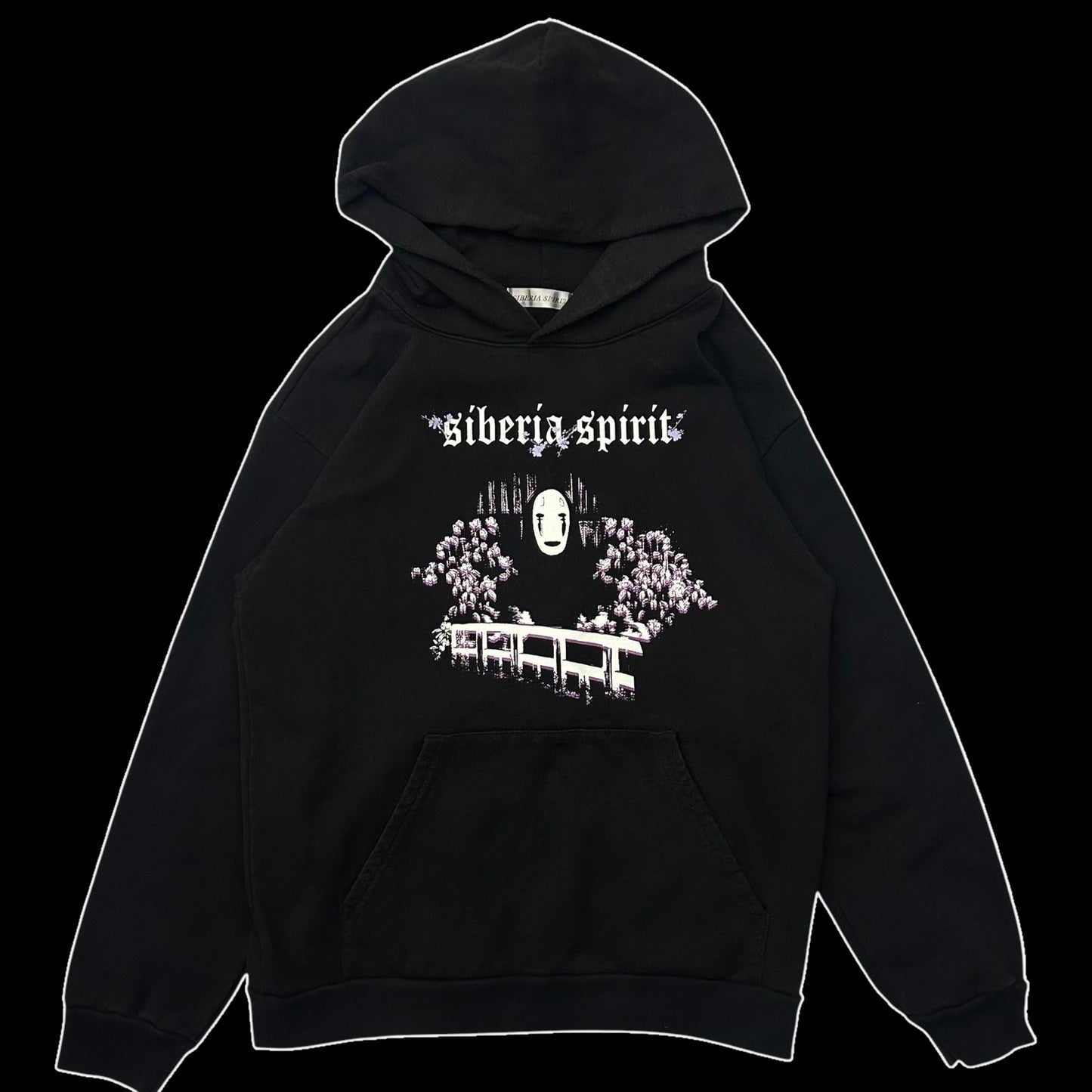 Siberia Hills Siberia Spirit ‘Spirited Away’ Hoodie Black (Fits M-L)