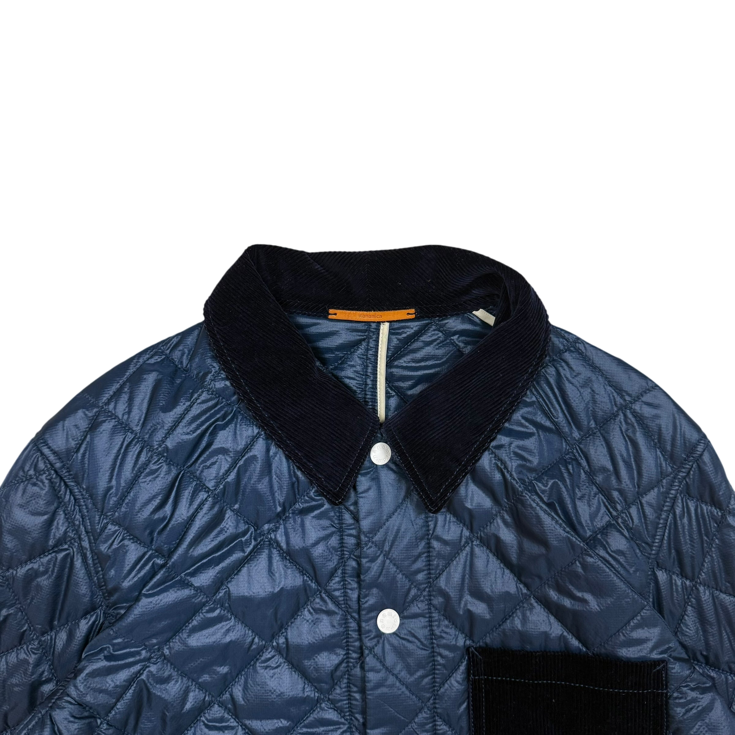 Nanamica Pertex Riding Quilt Jacket Marine Navy (Size M)