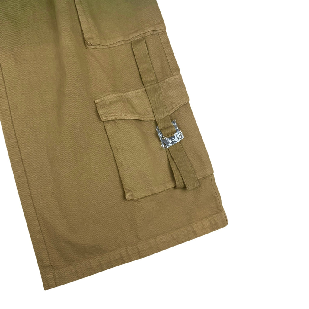 Dion Lee Sunfade Ombré Multipocket Jeans Military Green (Size 36”)