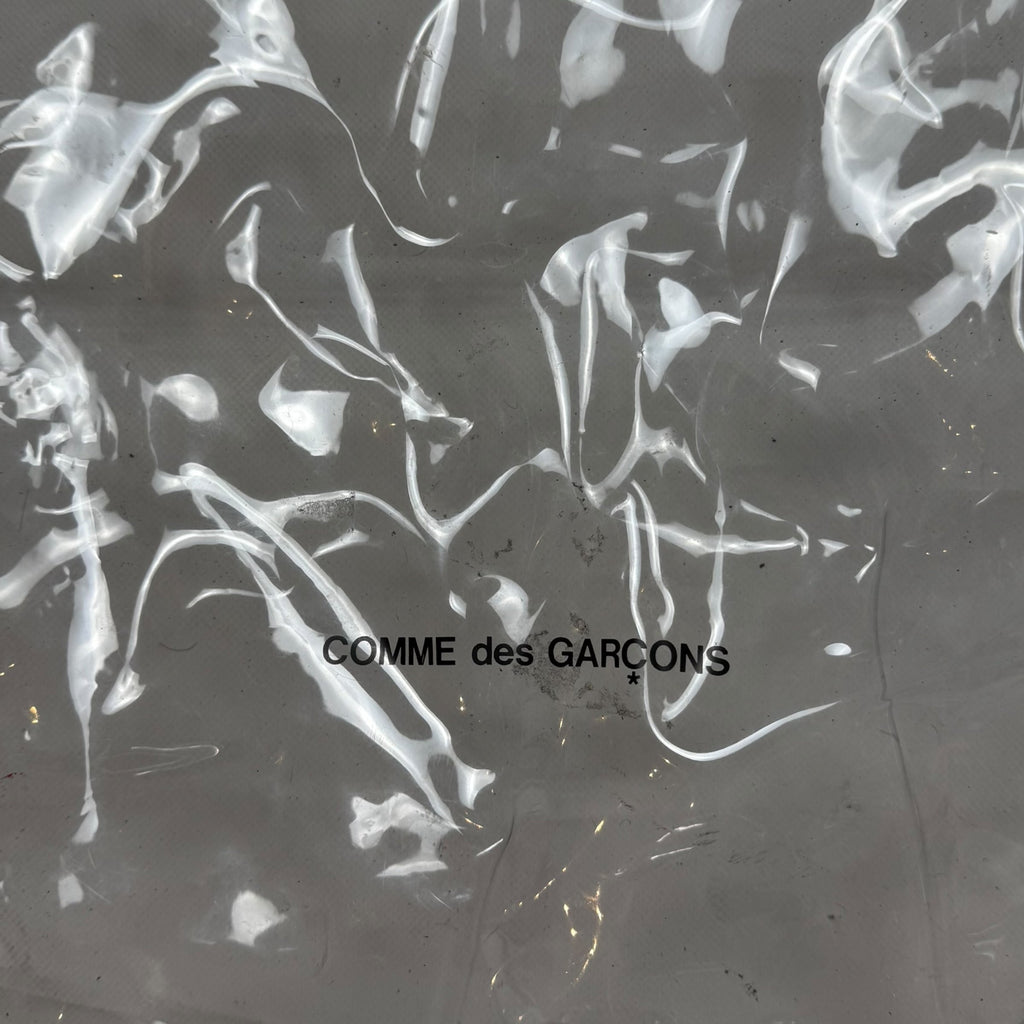 Comme des Garcons Clear Transparent Vinyl Tote Bag
