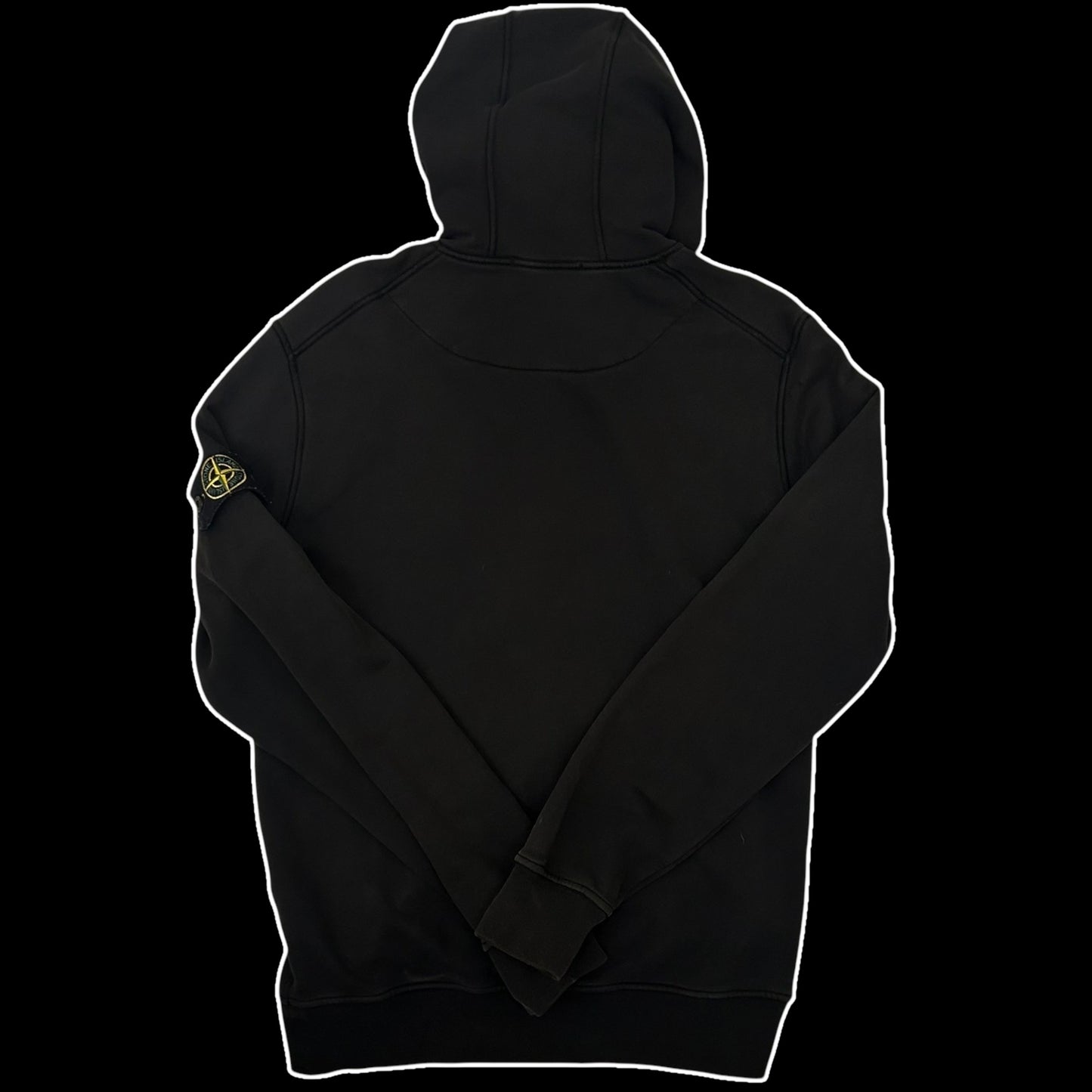 Stone Island Hoodie Black (Size M)