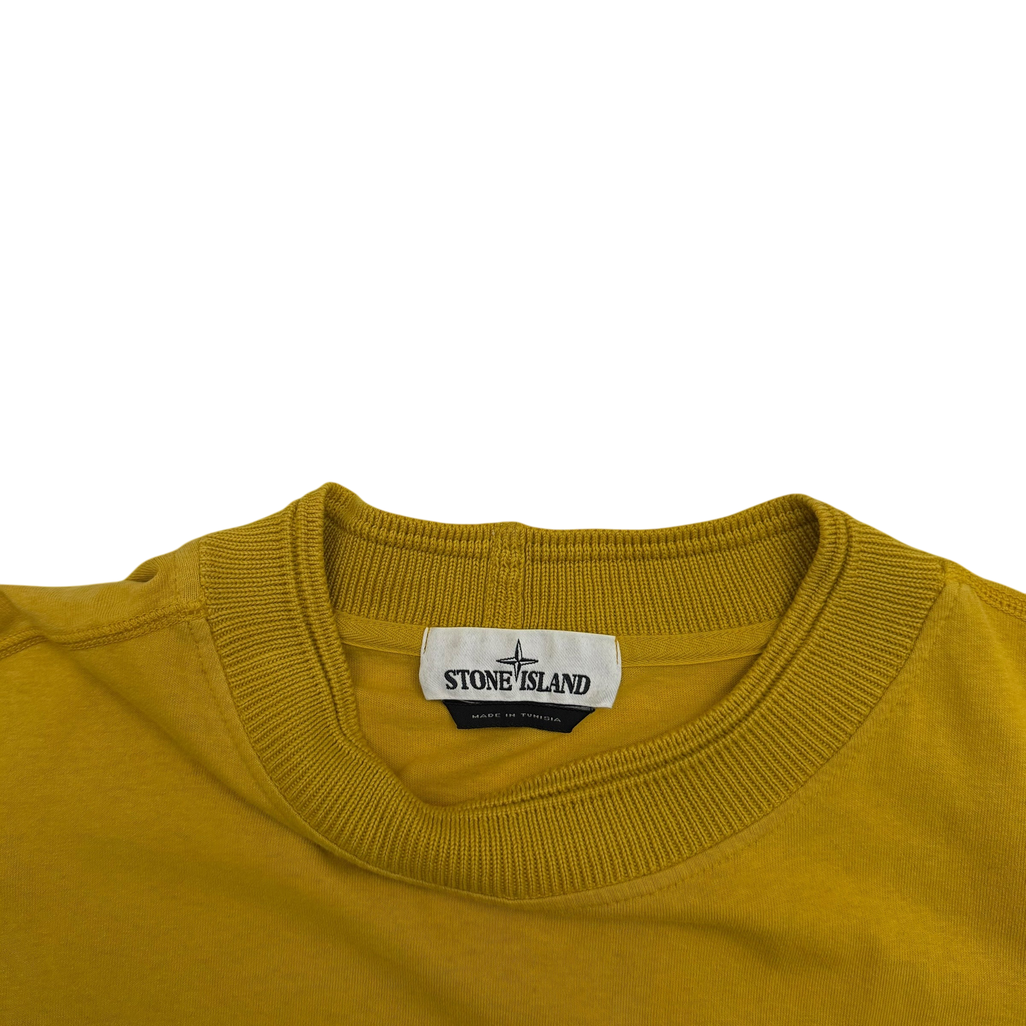 Stone Island 3M Reflective Short Sleeve T-Shirt Yellow (Size L)