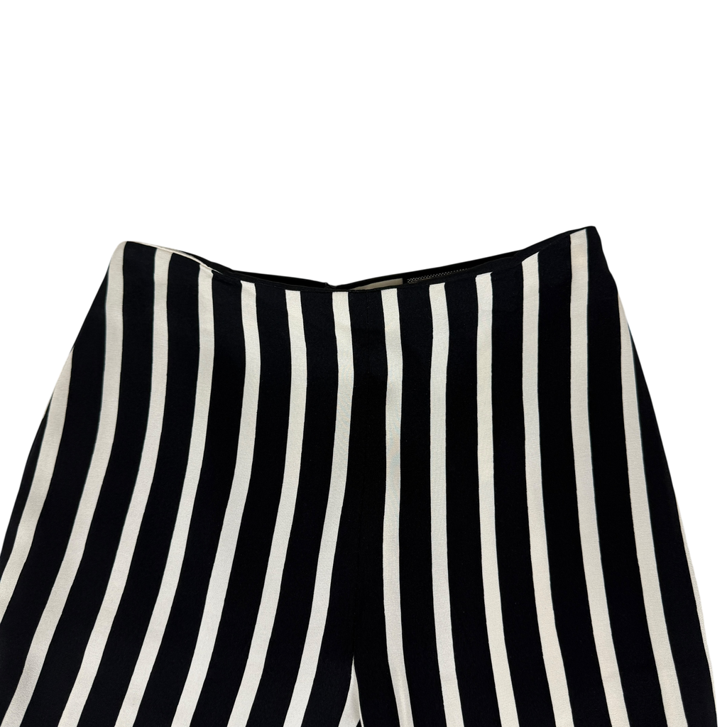 Gianni Versace 90s Striped Silk Pants (Size 38)